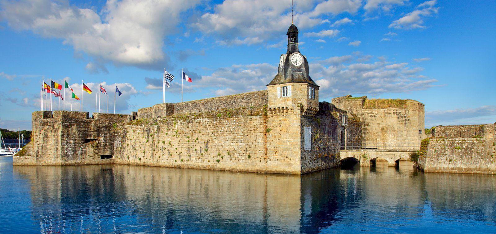 Photo du centre de Concarneau à proximité de Concarneau